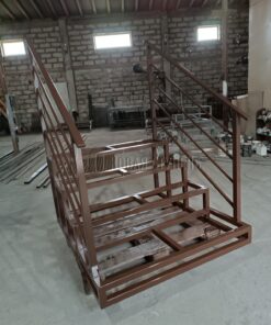 Металлокаркас крыльца